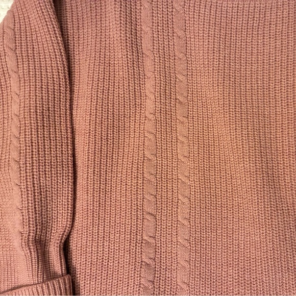 Dalton Vintage Wool Rose Pink Sweater - Picture 4 of 4